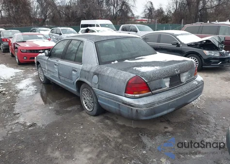 2001 Ford Crown Victoria Lx from USA, damaged, VIN 2FAFP74WX1X148842